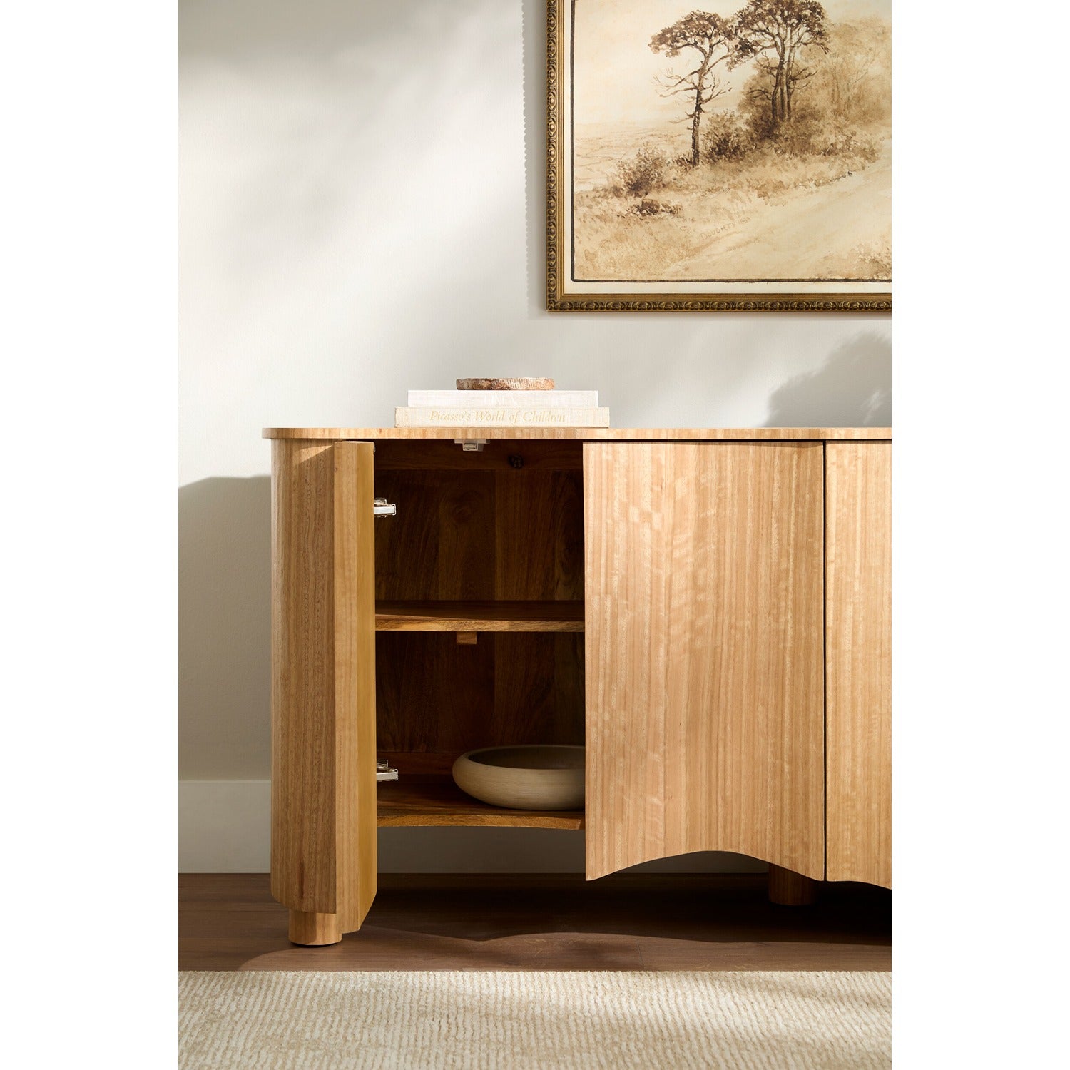 Marron Sideboard