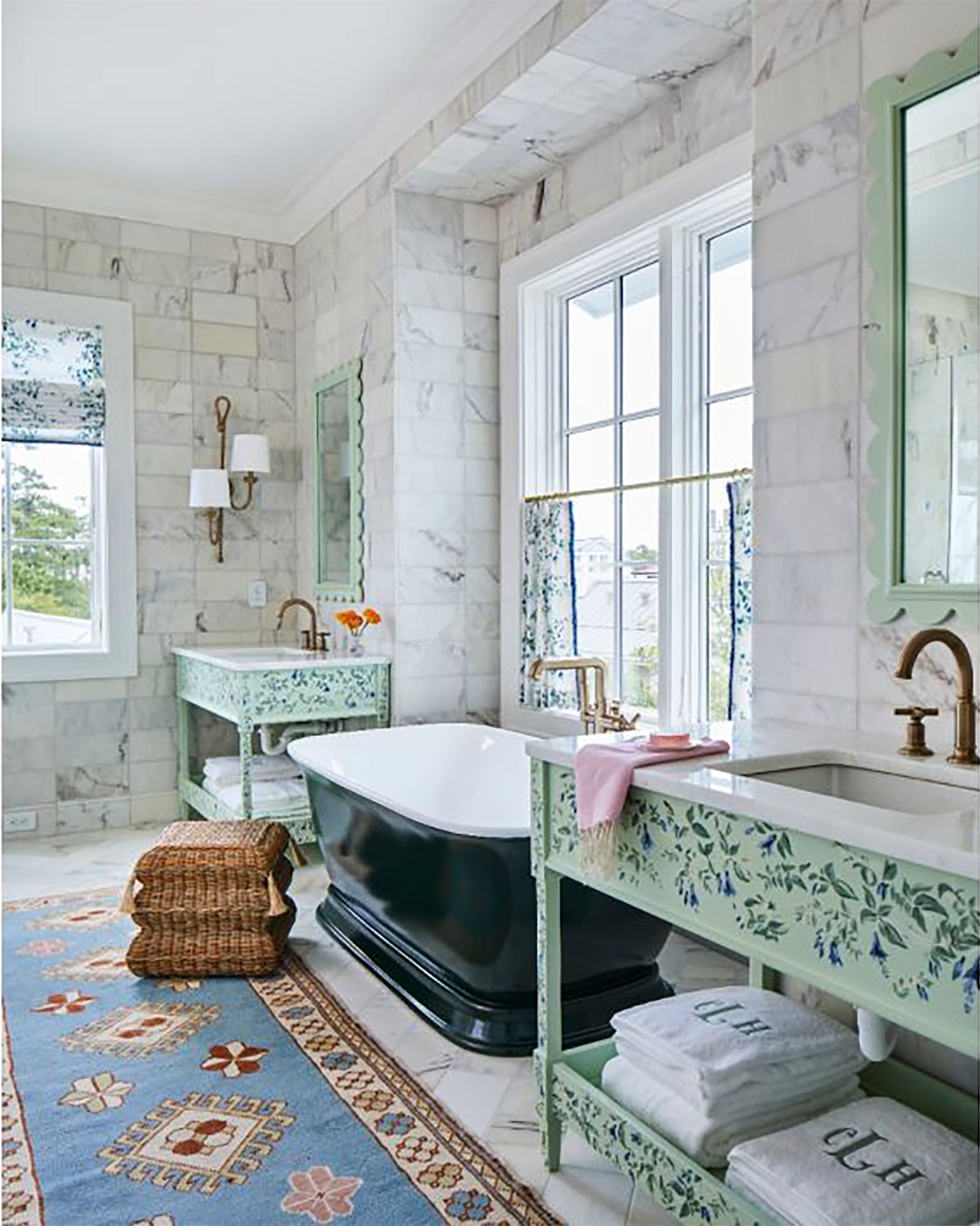 Pebble Tassled Stool