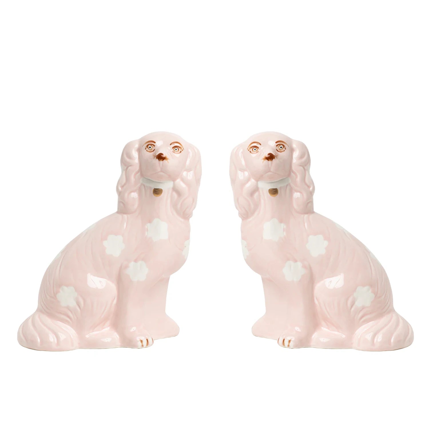 Pink Staffordshire Dogs