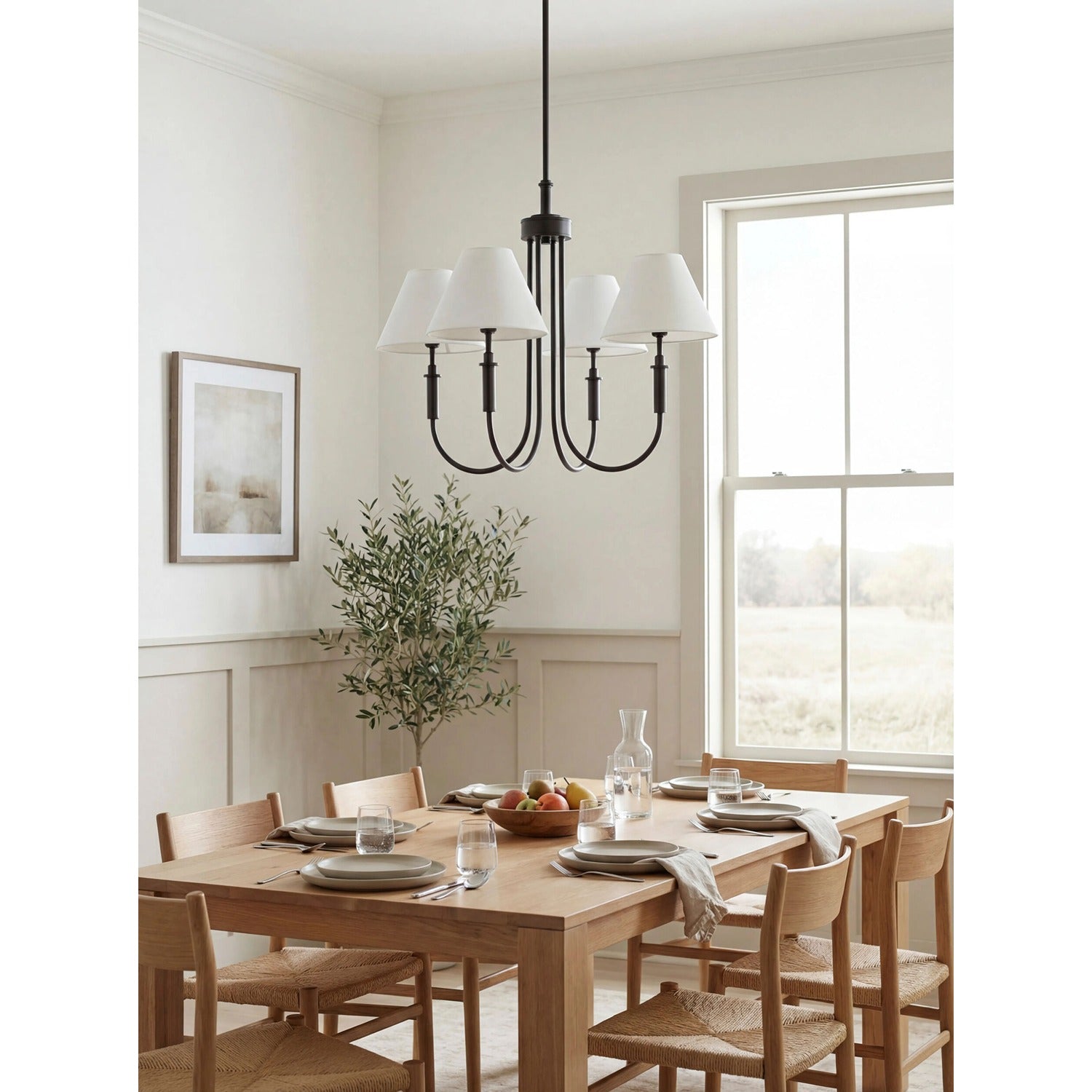 Montclaire Chandelier - 4 Light