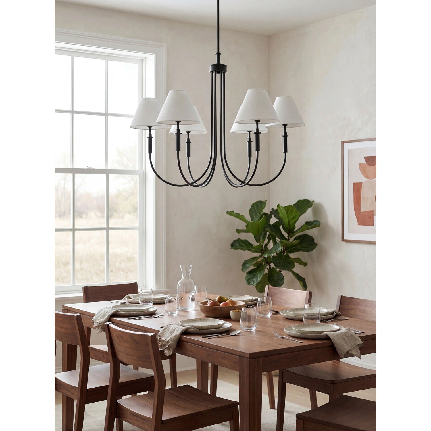 Montclaire Chandelier - 6 Light