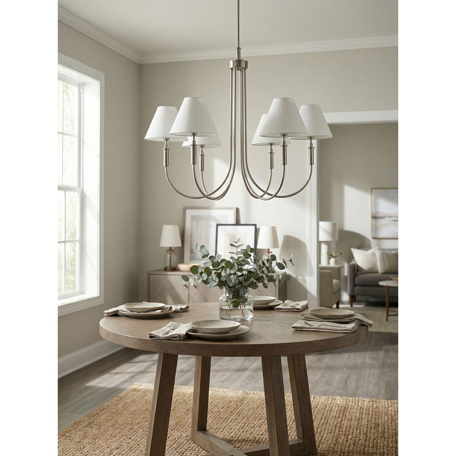 Montclaire Chandelier - 6 Light