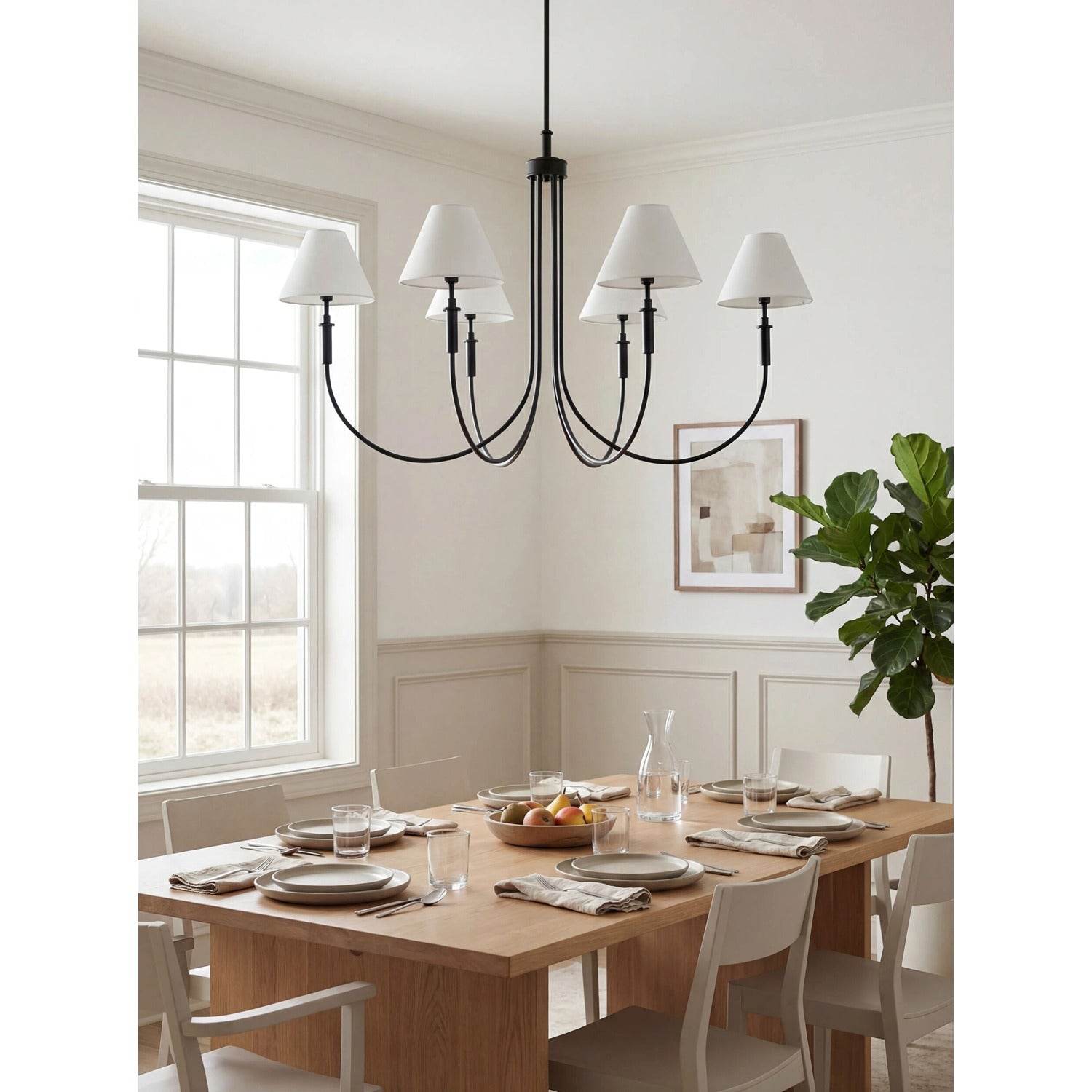 Montclaire Chandelier - 6 Light