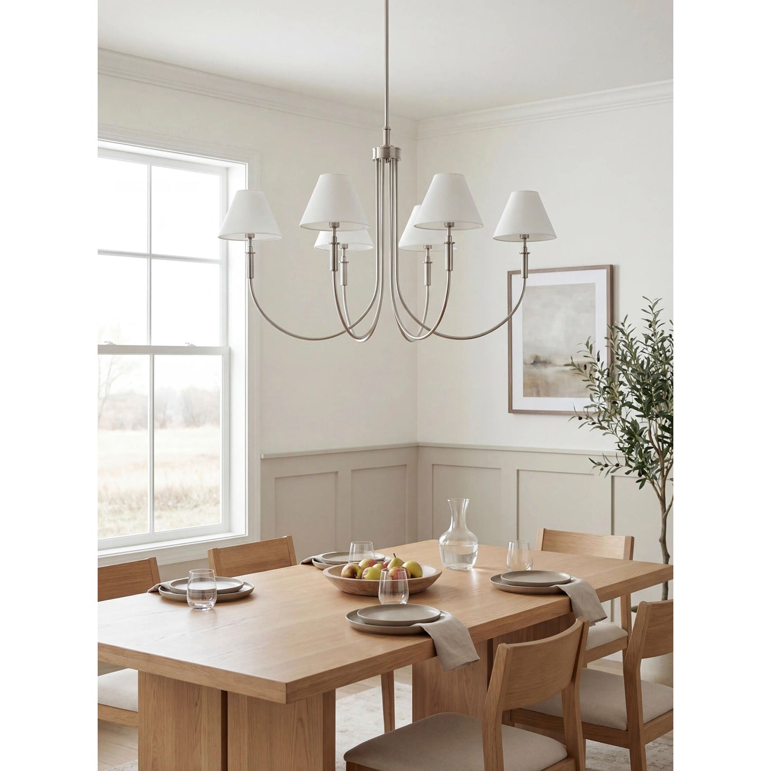 Montclaire Chandelier - 6 Light