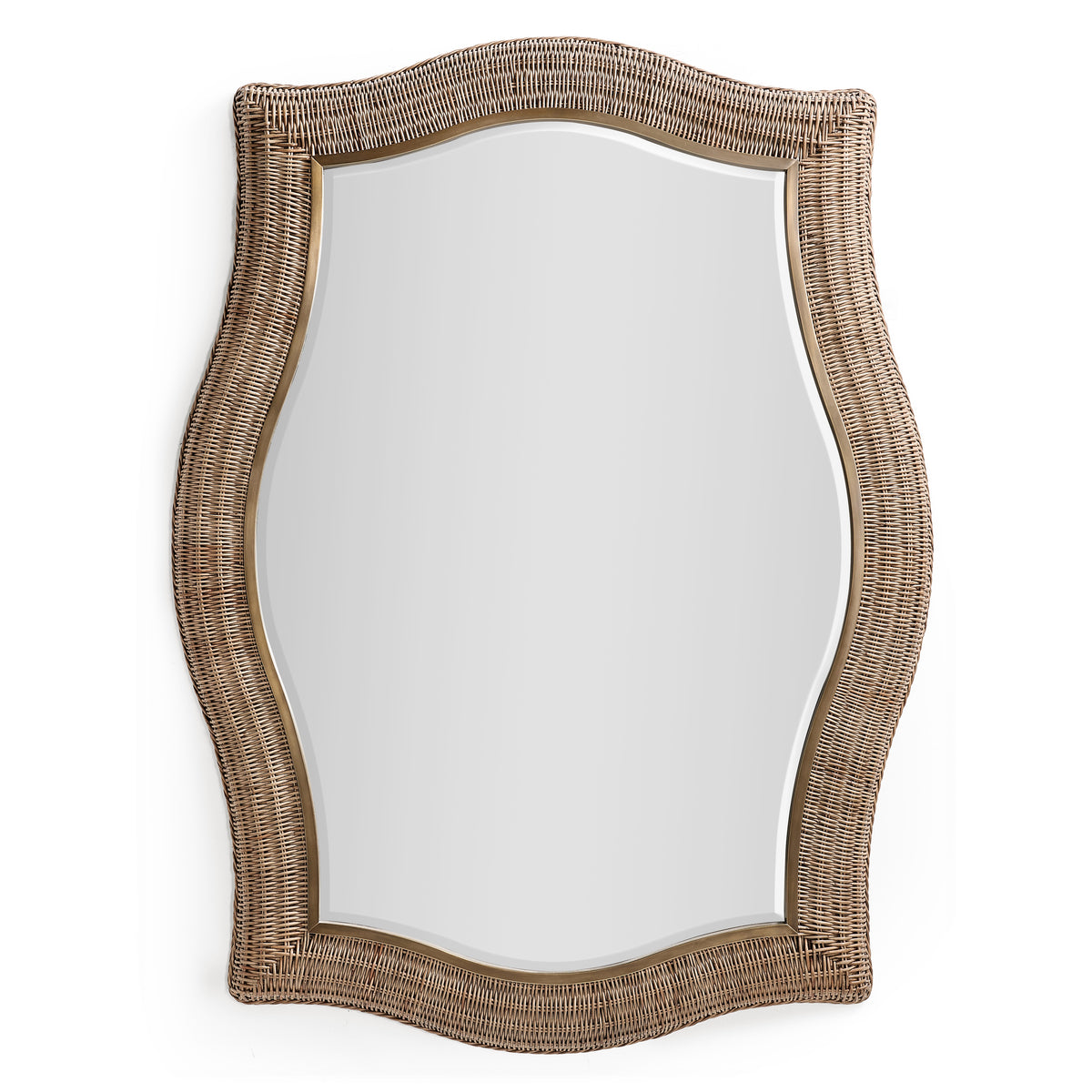 Palm Court Rattan Wall Mirror