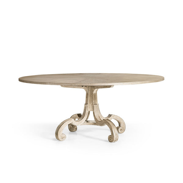 William Yeoward Lacock Table in Venetian White Oak