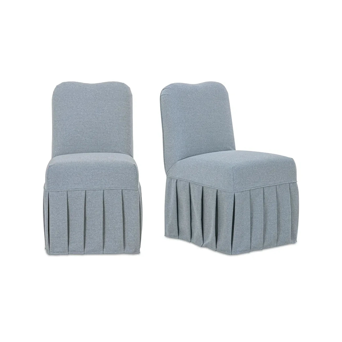 Lanser Slipcover Dining Chair Light Blue - Set of 2