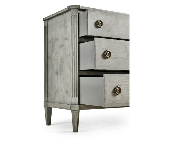 Timeless Aeon Swedish Drawer Chest in Antiqued Grey