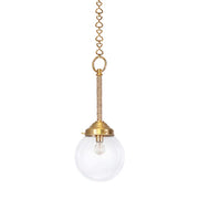 Orb Pendant in Brass
