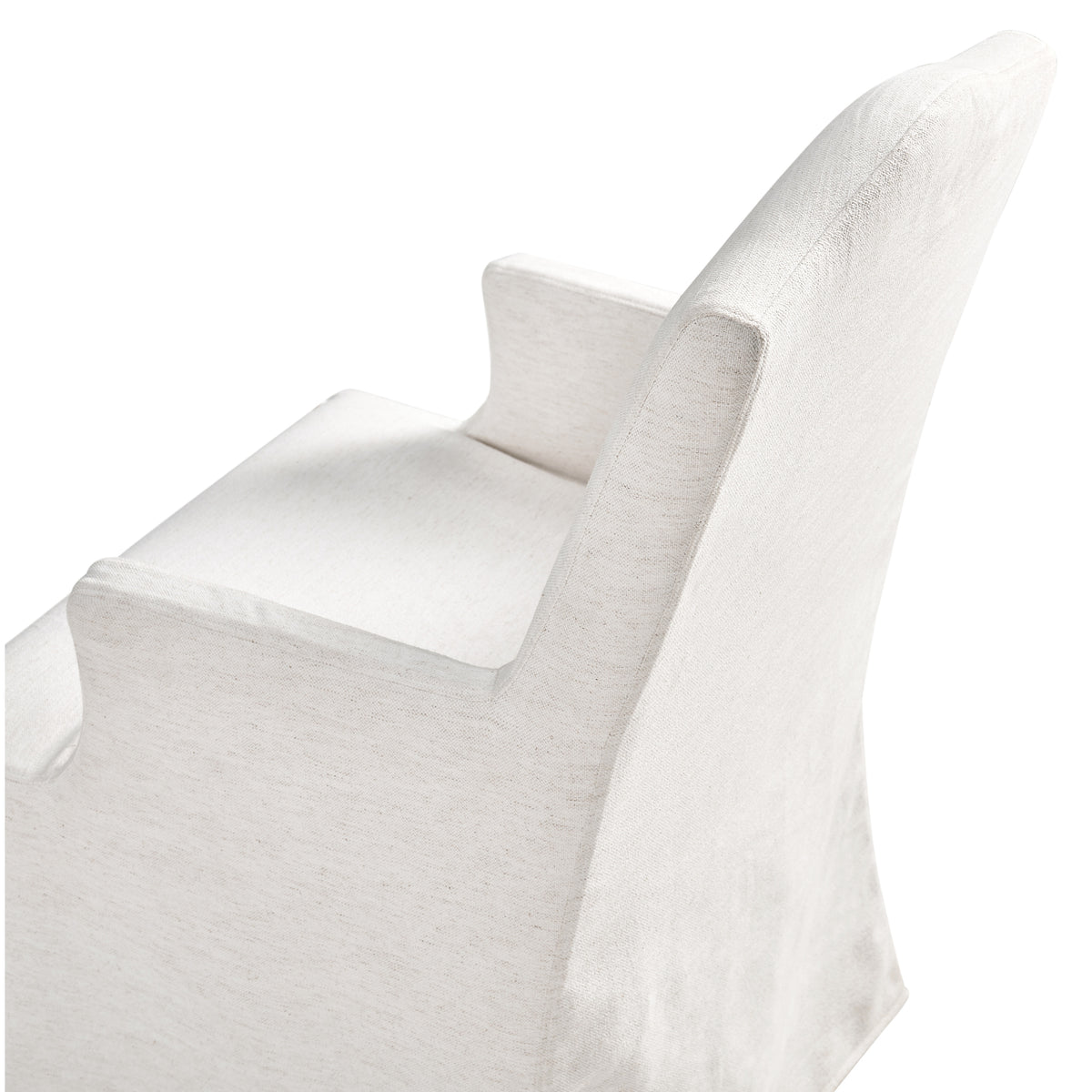 Palm Court Slipcover Dining Arm Chair