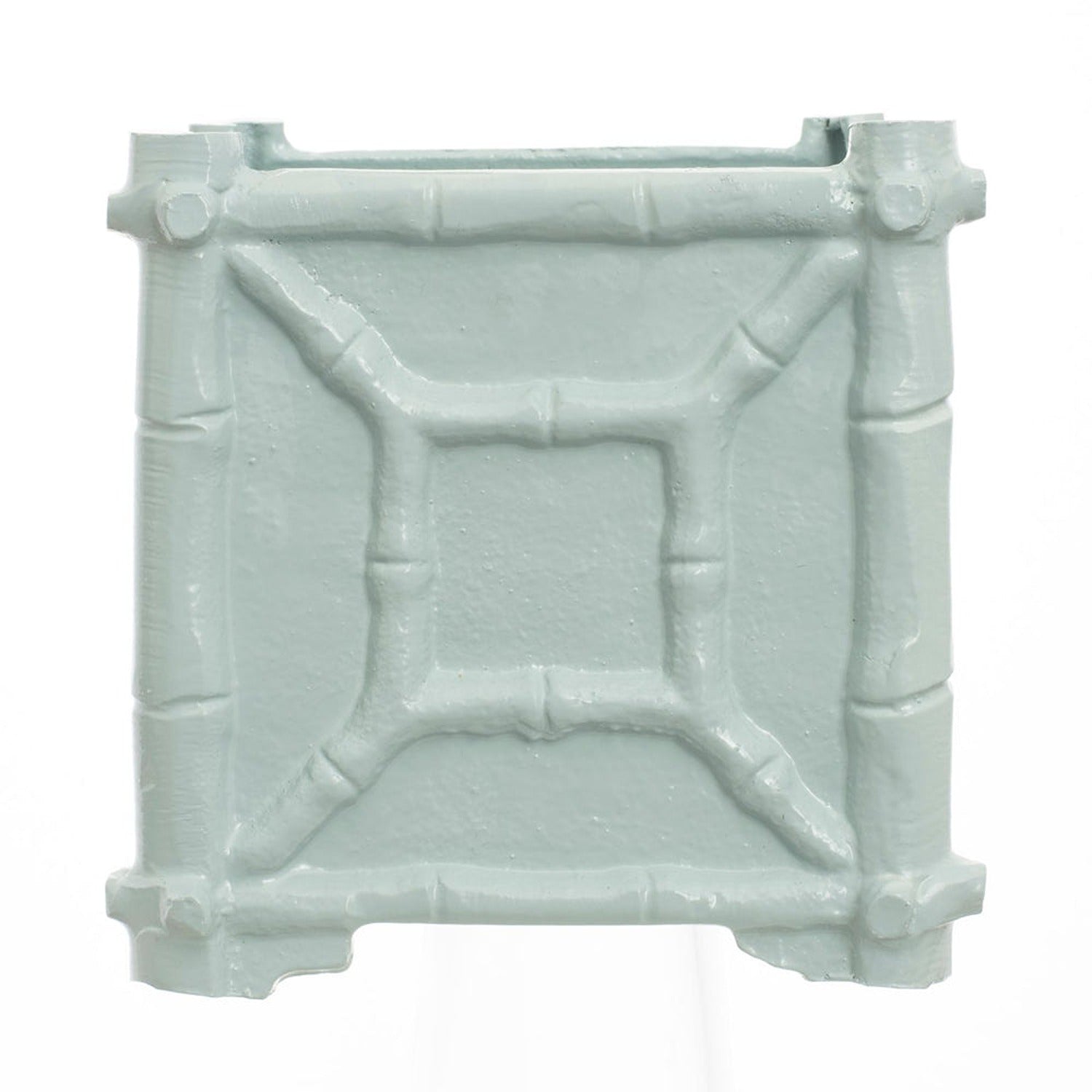 Pale Blue Bamboo Box Planter