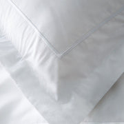 Single Stripe Embroidered Percale Duvet Set