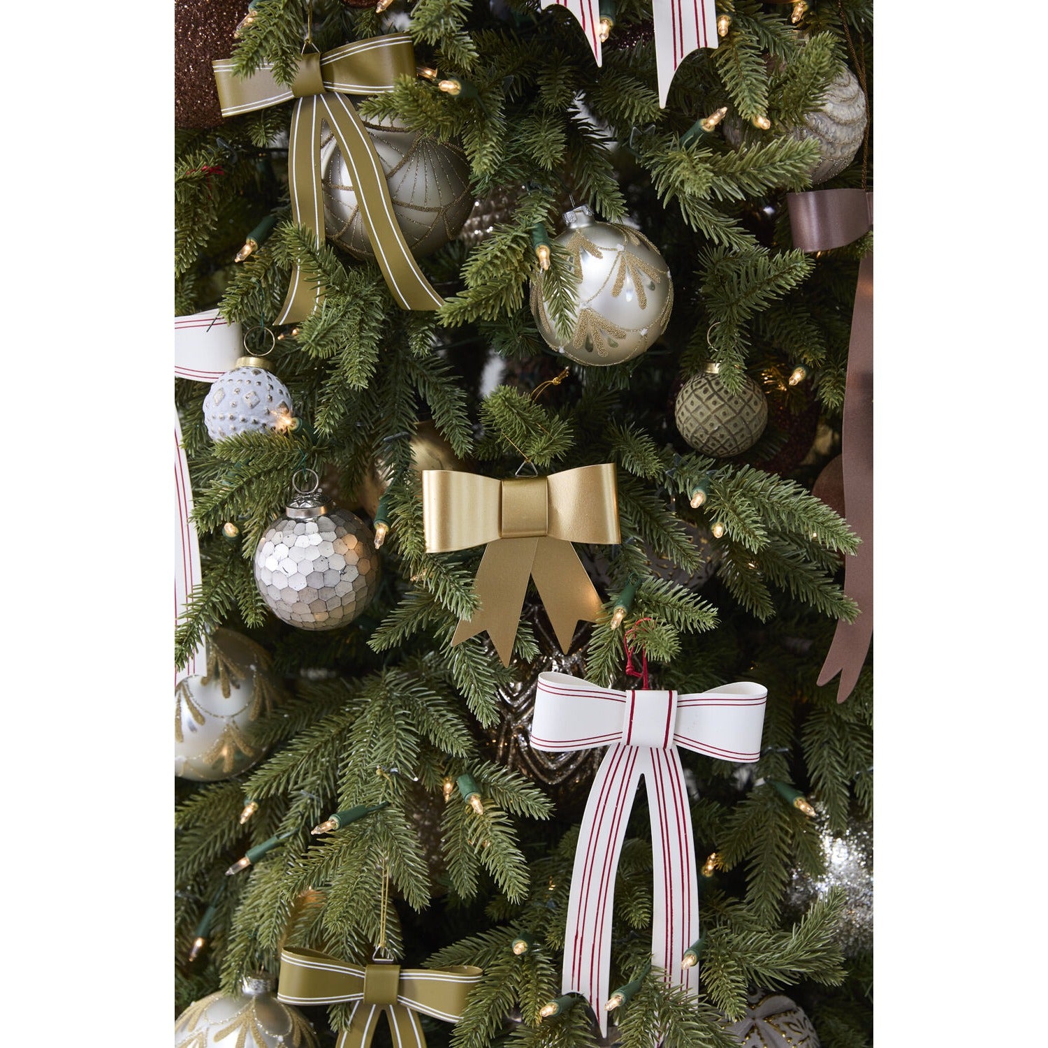 Perfect Bow Ornament - Set of 6