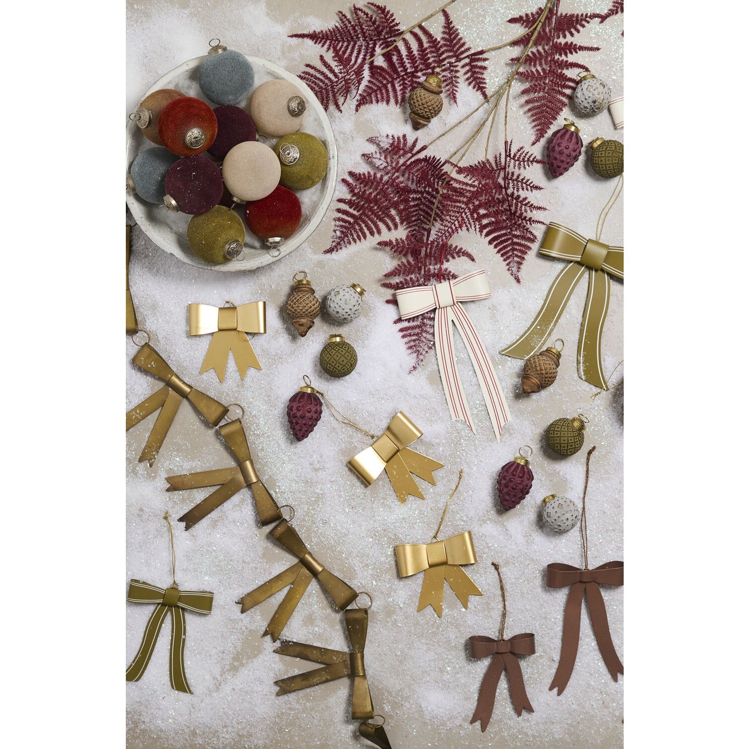 Perfect Bow Ornament - Set of 6