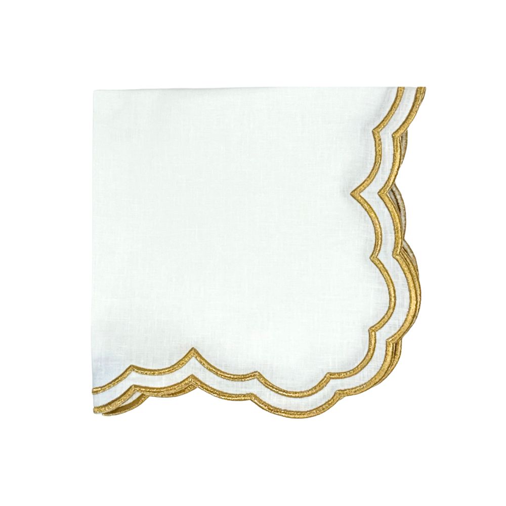 Studio Collection: Lillian Placemat - Gold (Set of 4)