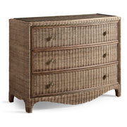 Palm Court Rattan Bow Front Chest