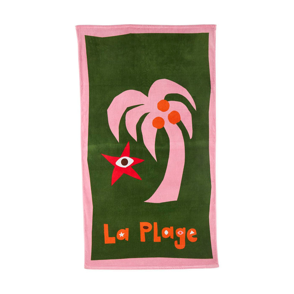 Playa La Plage Beach Towel