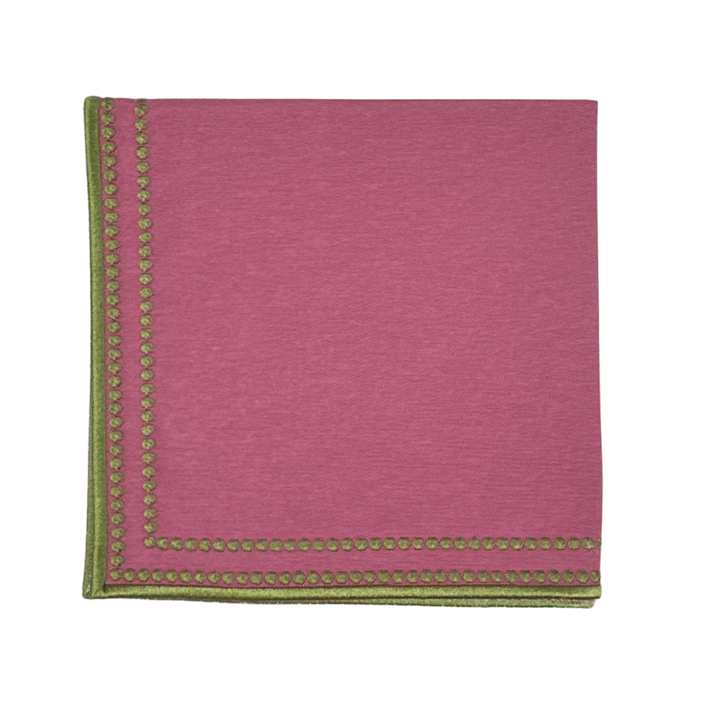Charlotte Napkin - Plum and Sage (Set of 4)