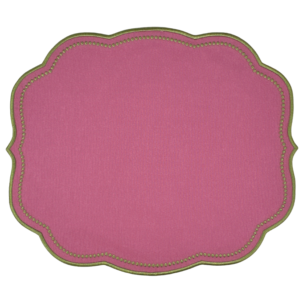 Charlotte Placemat - Plum and Sage (Set of 4)
