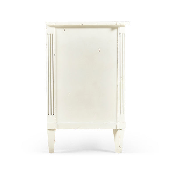 Timeless Aeon Swedish Drawer Chest in Antique White