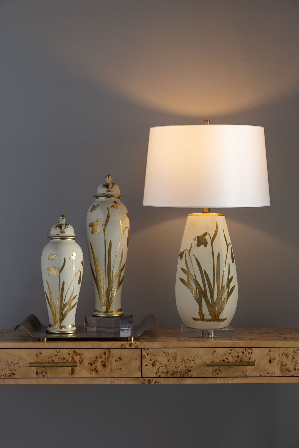 Monarch Burlwood Console