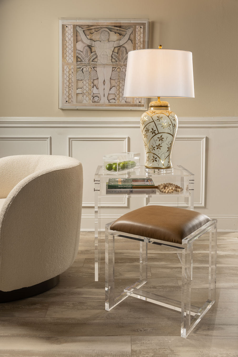 Glencoe Dorian Saddle Bench