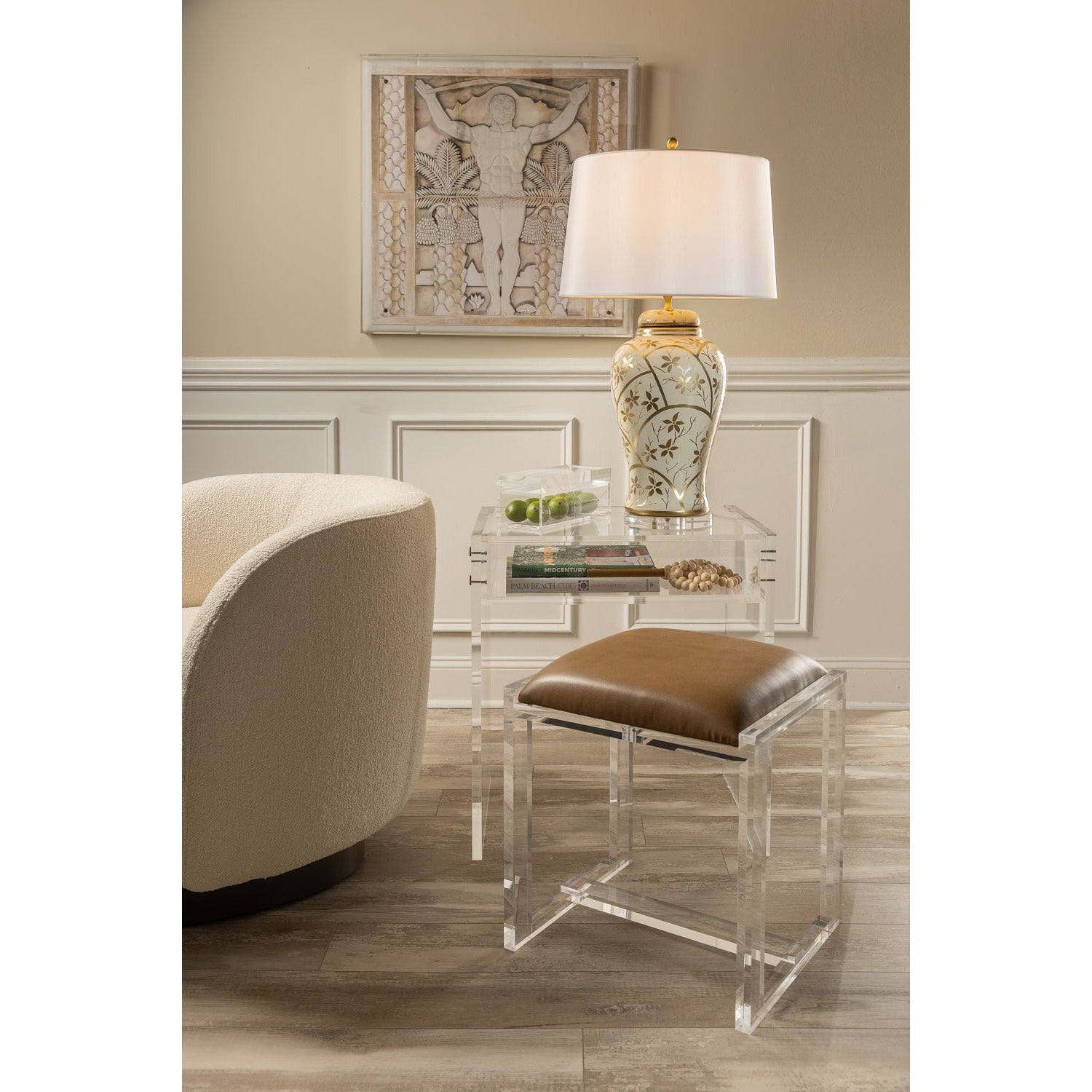 Glencoe Dorian Saddle Bench