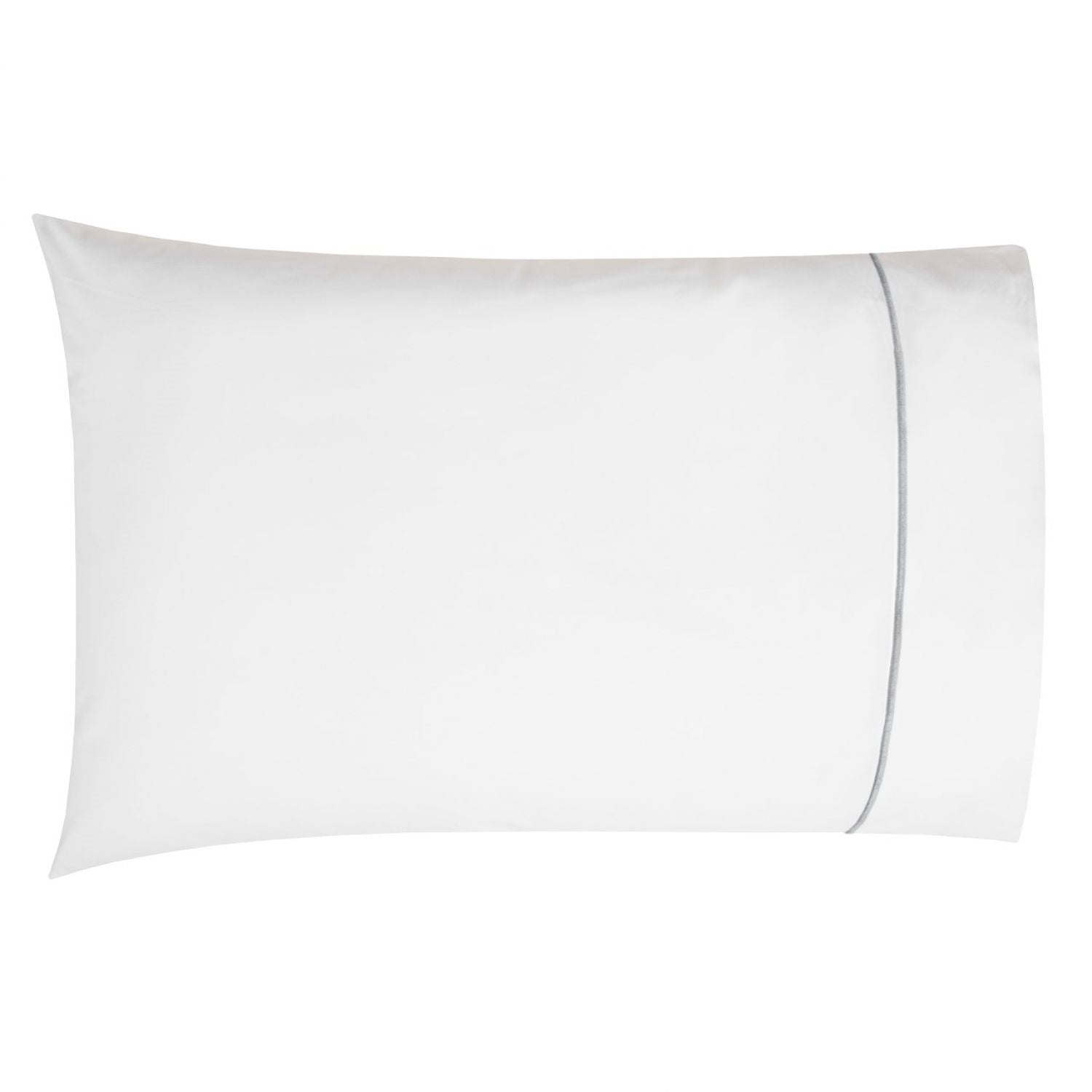 Classic Hotel - Pillowcase (White/Grey) Set of 2