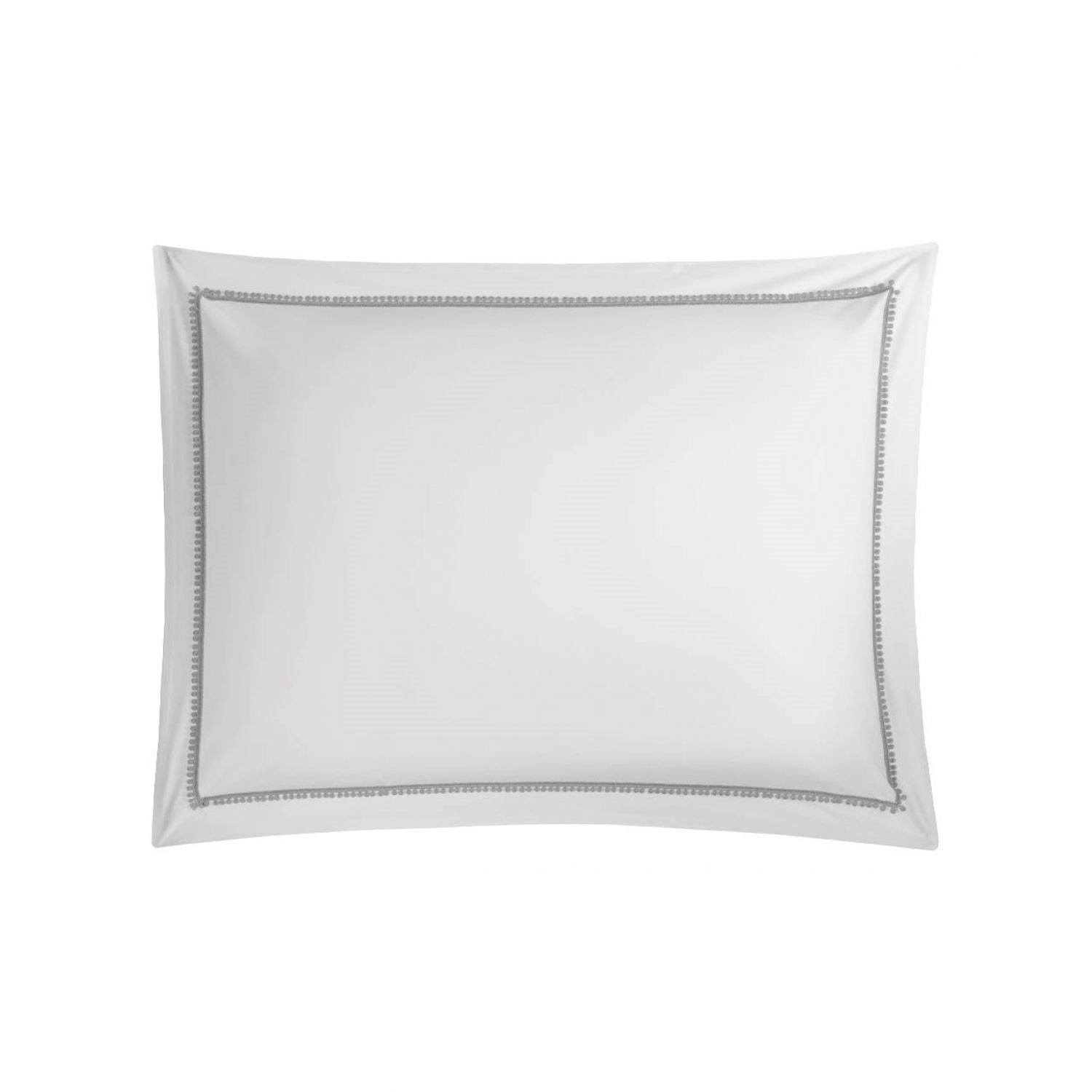 Bitsy Dots - Shams (White/Grey)