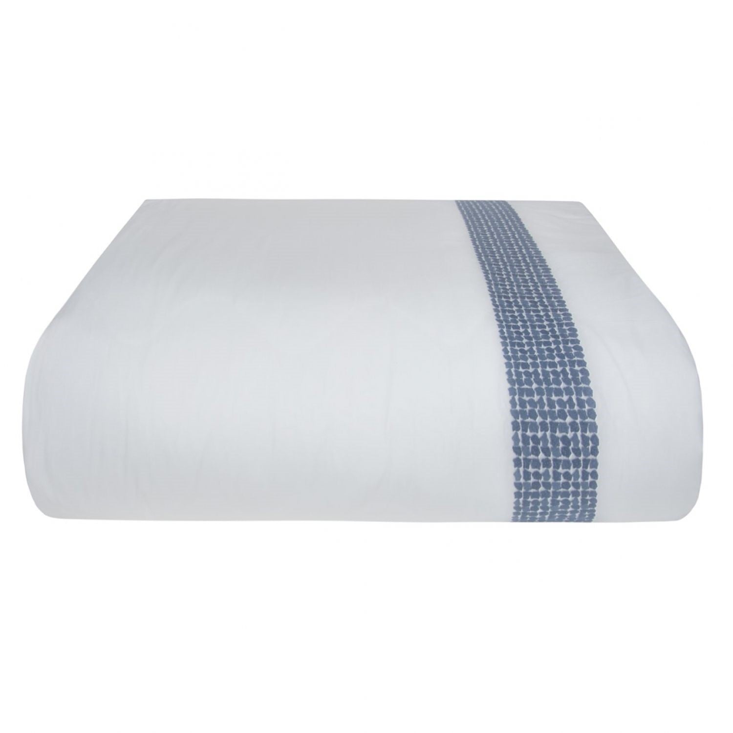 Lagos - Duvet Cover (White/Blue)