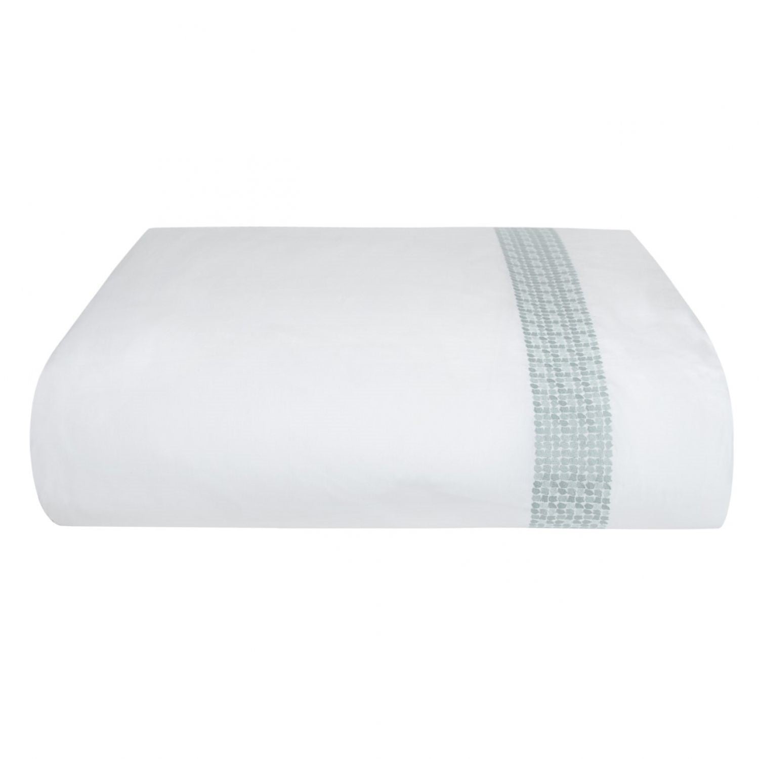Lagos - Duvet Cover (White/Aqua)