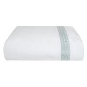Lagos - Duvet Cover (White/Aqua)