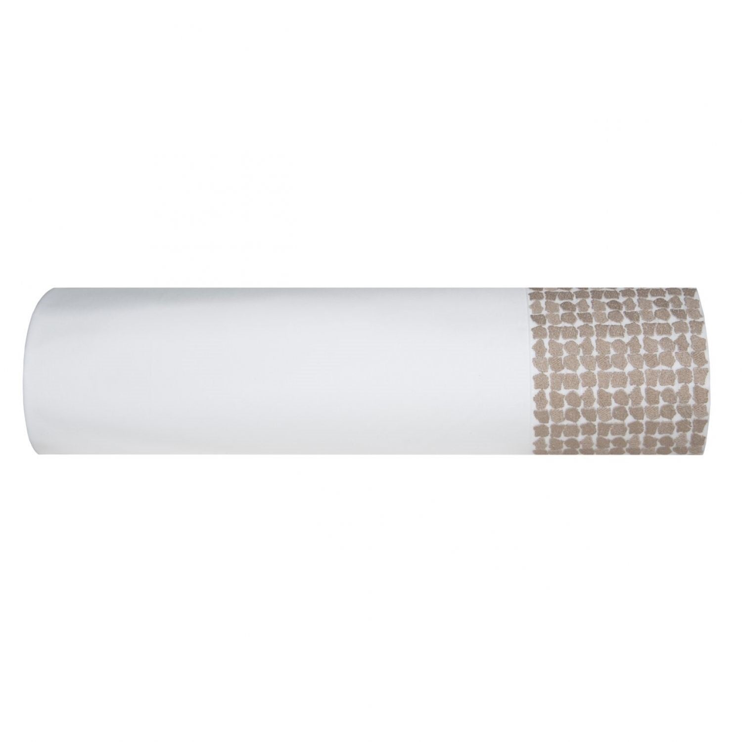 Lagos - Sheet Set (White/Taupe)