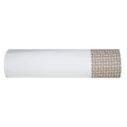 Lagos - Sheet Set (White/Taupe)