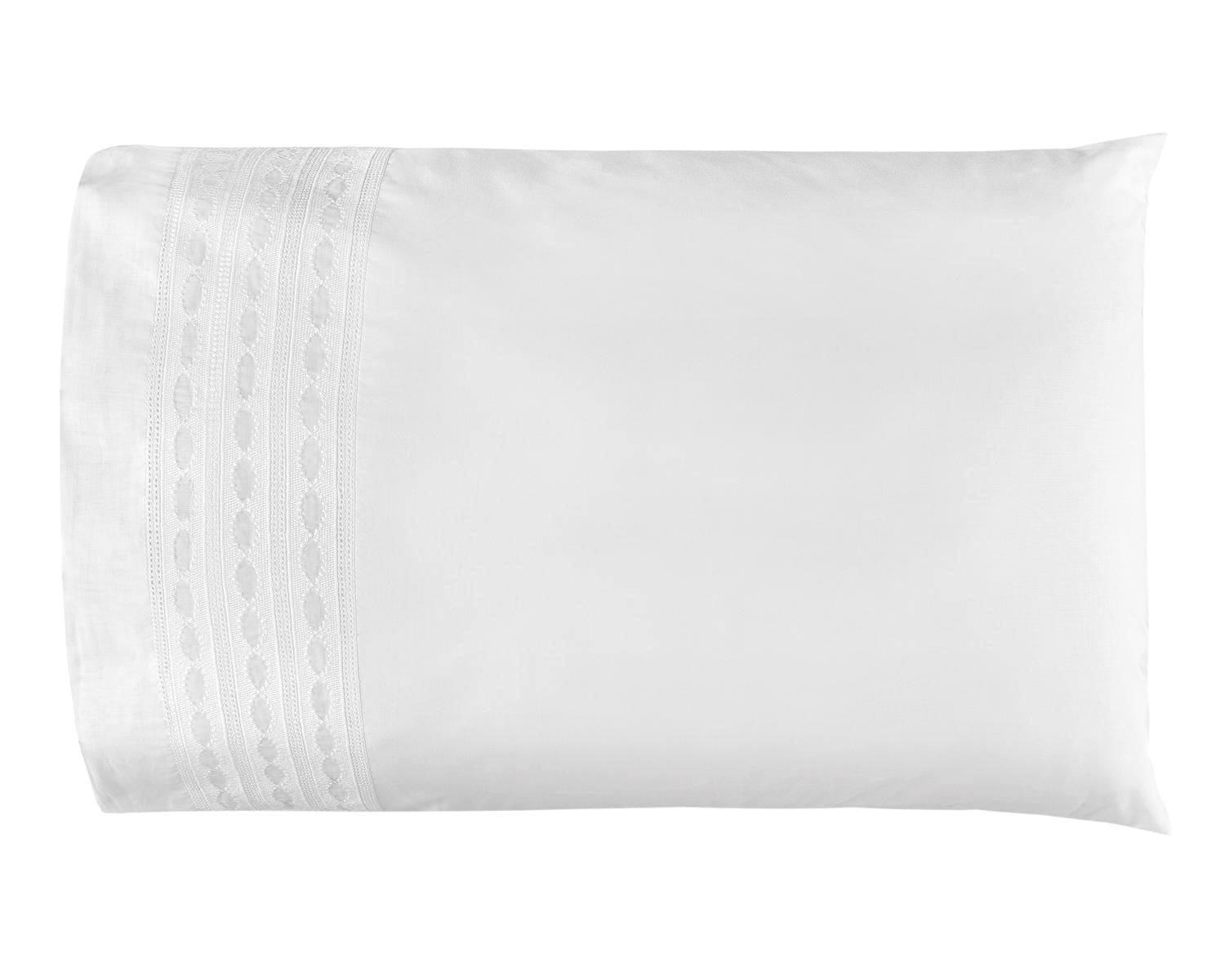 Sylvia - Pillowcase (White) Set of 2