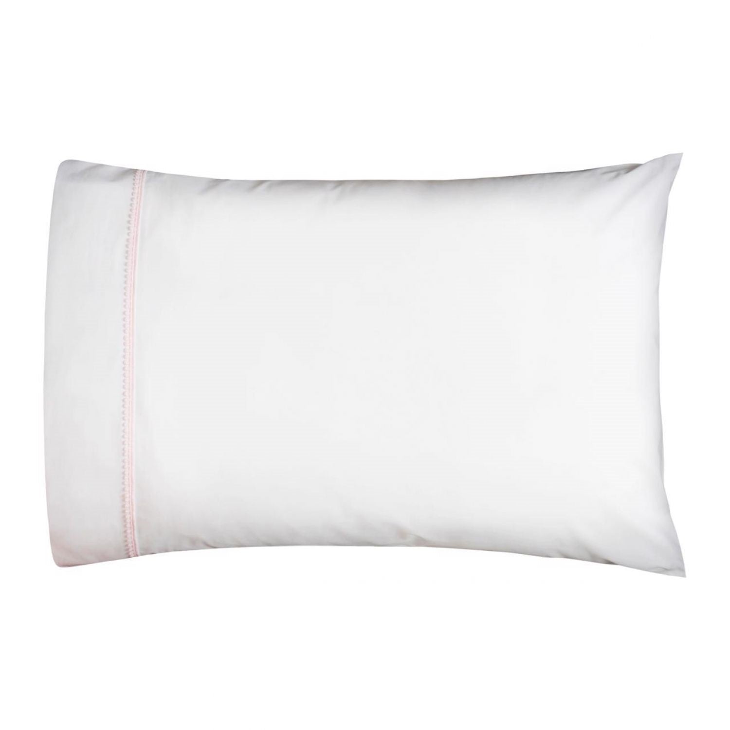 Bitsy Dots - Pillowcase (White/Light Pink) Set of 2