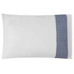 Lagos - Pillowcase (White/Blue) Set of 2