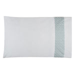 Lagos - Pillowcase (White/Aqua) Set of 2