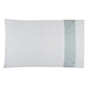 Lagos - Pillowcase (White/Aqua) Set of 2