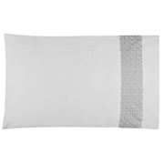 Lagos - Pillowcase (White/Grey) Set of 2