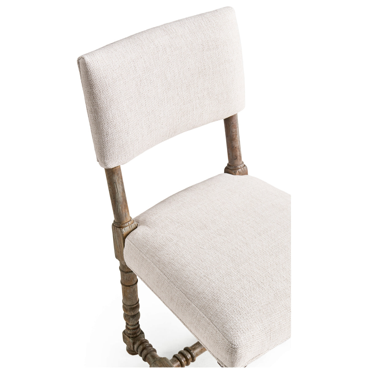 Caldera Upholstered Dining Side Chair - Dark Spain Painted Walnut