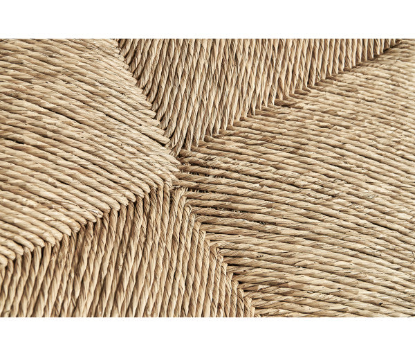 Timeless Doppler Ladderback Arm Chair in Stripped Brown Chestnut