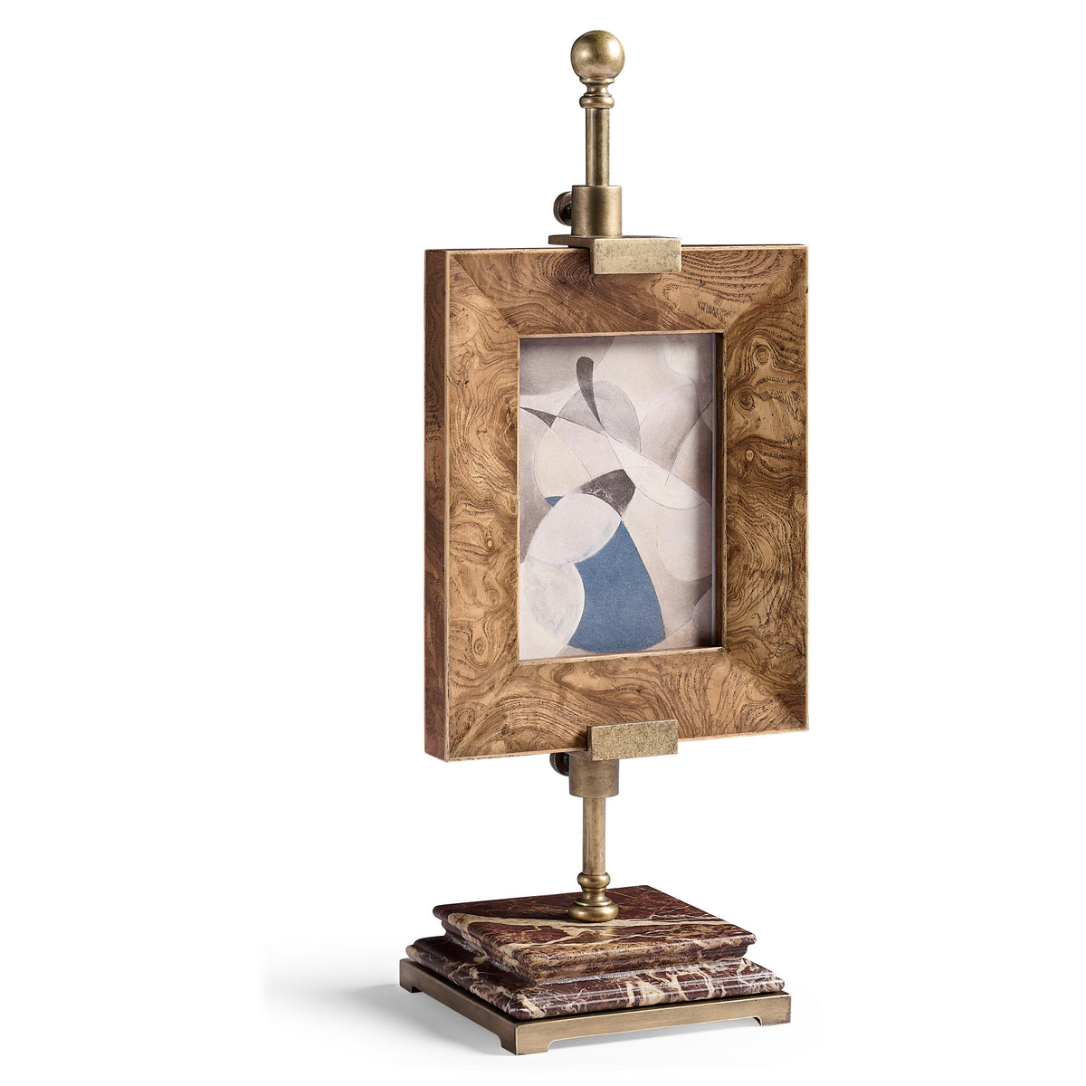 Winsland Burl Picture Frame, 5" x 7"