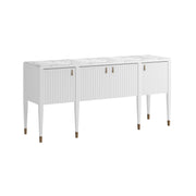 Eave Stone Top Sideboard - Uplifting White