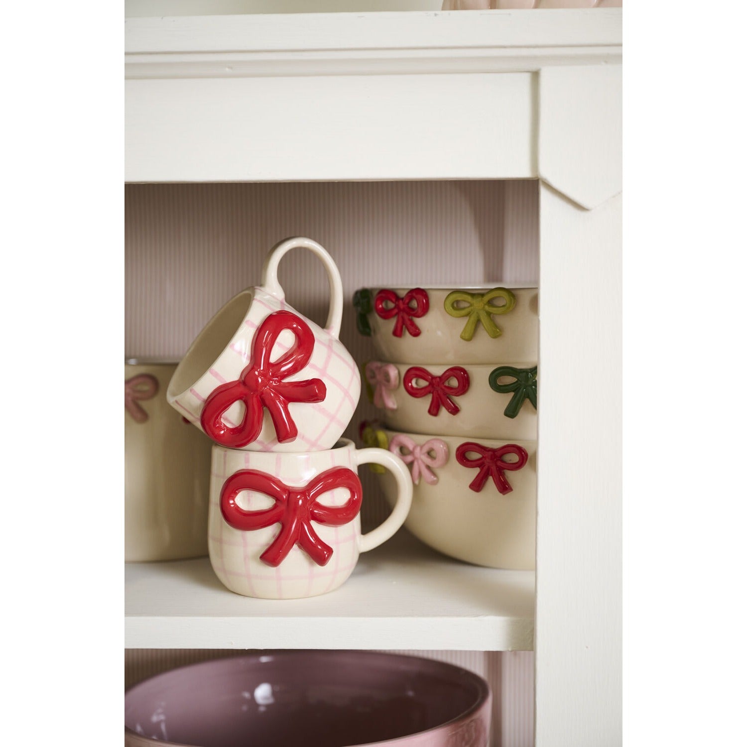 Red Bow Mug