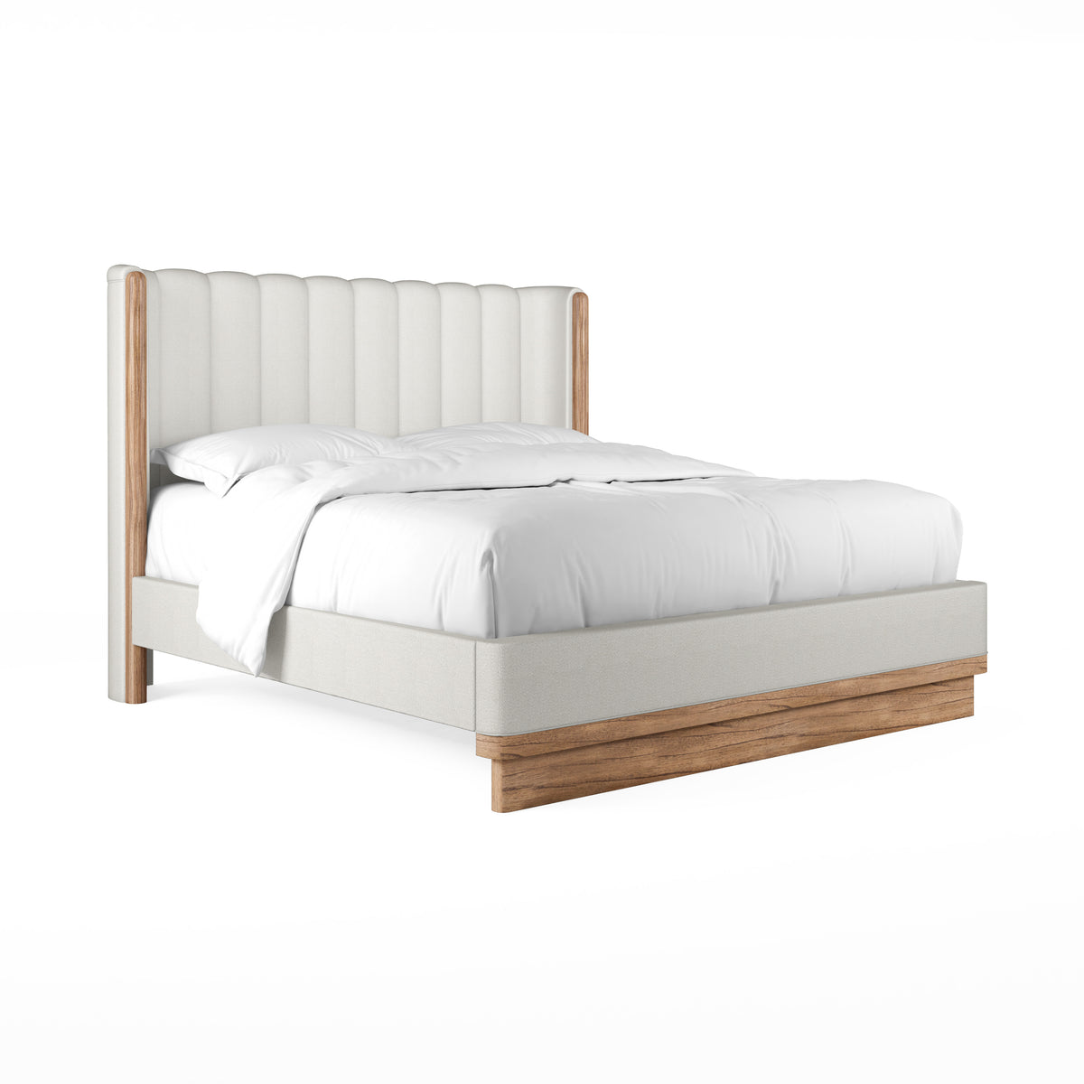 Portico Upholstered Shelter Bed, King
