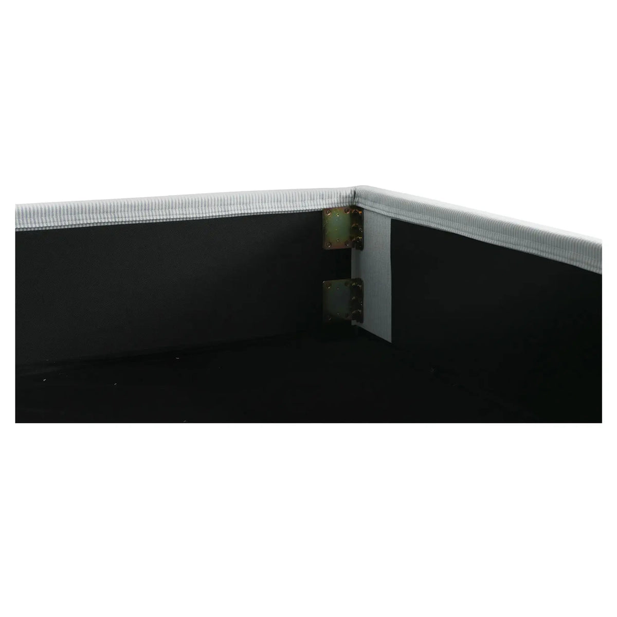 Nikolai Storage Bed Light Blue Stripe