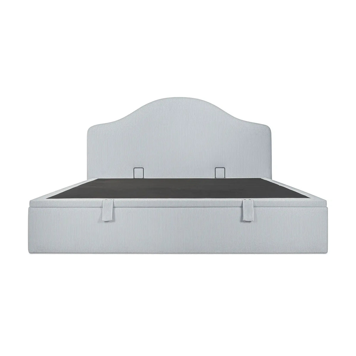 Nikolai Storage Bed Light Blue Stripe