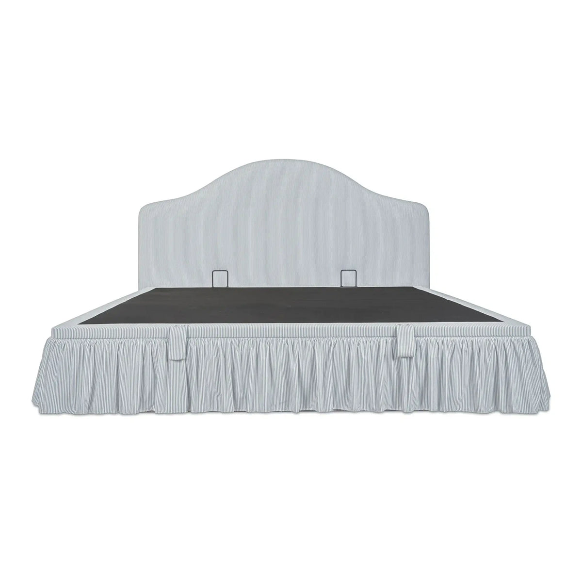 Nikolai Storage Bed Light Blue Stripe