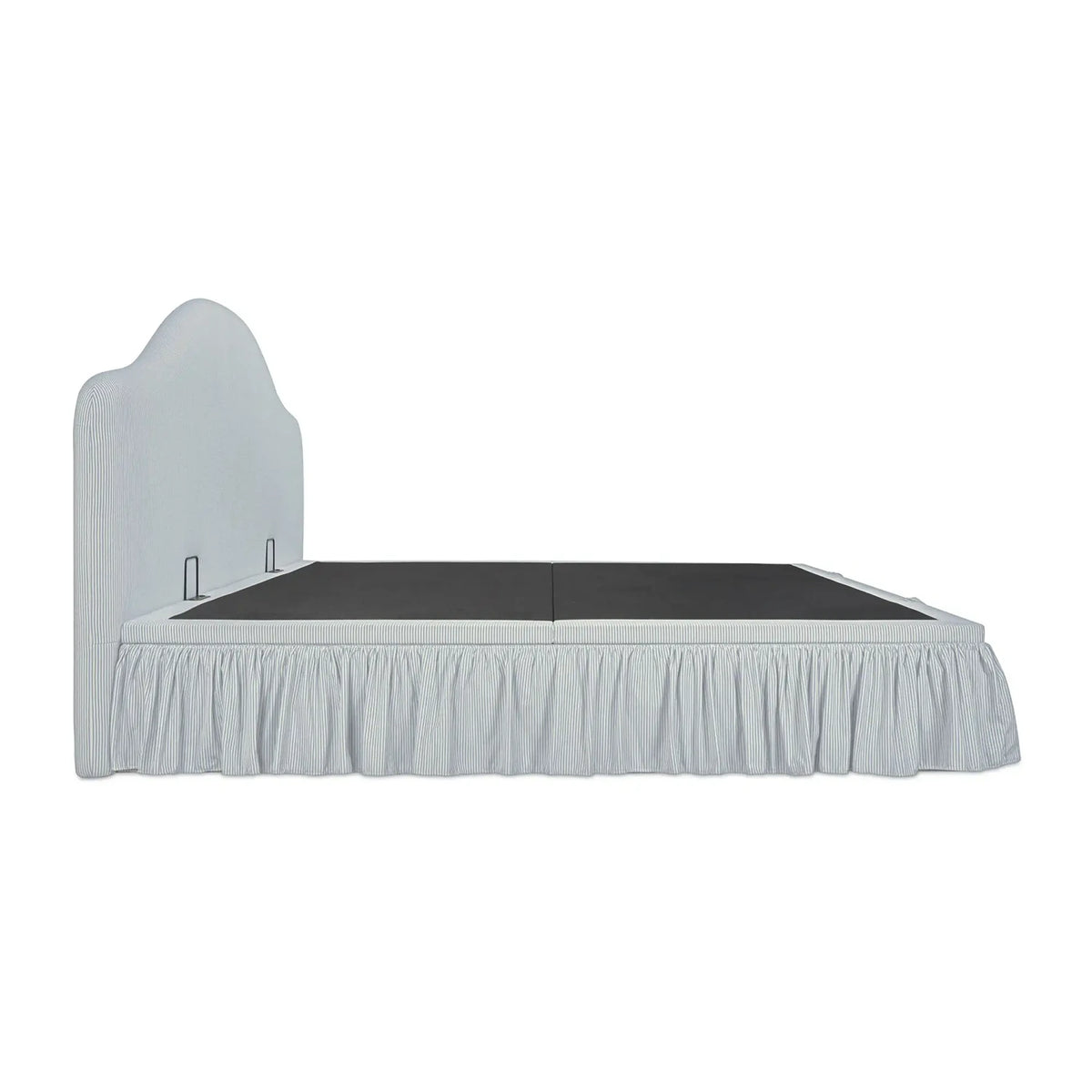 Nikolai Storage Bed Light Blue Stripe